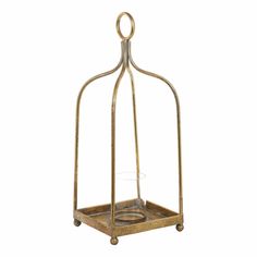 Подсвечник Dekor pap ED0062 золотистый сталь
