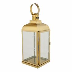 Подсвечник-фонарь Dekor pap WT0189/2 золотистый металл