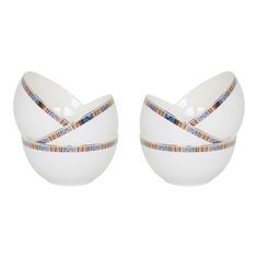 Пиалы АККУ Тамерлан белый 11,5 см 6 шт