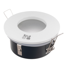 Светильник точечный Kanlux Кулес GU10 1х35 Вт IP44 круг белый