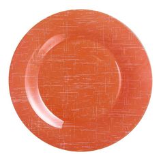 Тарелка для вторыx блюд Luminarc Poppy mandarine 25 см оранжевая