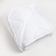 Одеяло 172х205 см, 300 гр/см, бамбуковое волокно, микрофибра, цвет белый Адель