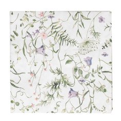 Салфетки бумажные, 33х33 см, 20 шт, квадратные, белые, Полевые цветы, Foliage Kuchenland