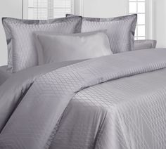 Комплект постельного белья Mona Liza Royal семейный сатин-жаккард серебристый