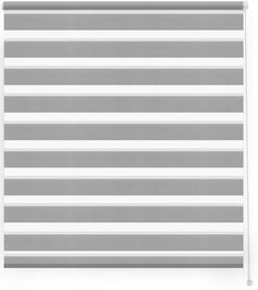 Рулонная штора Prakto Day&Night, 120x160 см, серый, 7791419