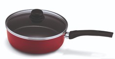 Сковорода Beka Boheme Red антипригарная с крышкой 24 см