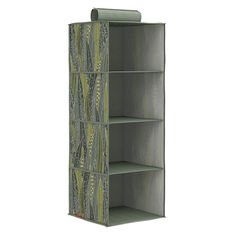 Кофр Valiant для хранения, подвесной, 4 секции, 30x30x84 см, GR-HS4, Green