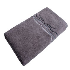 Полотенце банное Mona Liza Flash ml906431 хлопок, 140x70, серо-бежевый, 1 шт