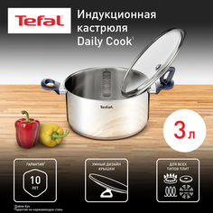 Кастрюля Tefal G7124445 3 л серебристый