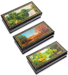 Шкатулка в технике декупаж в асс. (11х22х4) Art East
