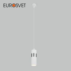 Подвесной светильник Eurosvet 50096/1 белый/хром
