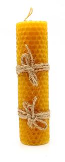 Свеча из вощины ароматическая с шалфеем и иланг-иланг от Zdravnica.SHOP