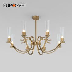 Потолочная люстра светильник Eurosvet Rosher 60141/8