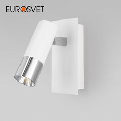 Настенный светодиодный светильник спот Eurosvet Cast 201421 LED белый хром 4200 К