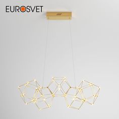 Подвесной светодиодный светильник Eurosvet Uma 90168/5 медь в стиле лофт 3000К