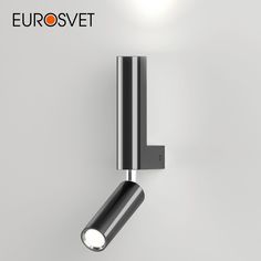 Настенный светодиодный светильник спот Eurosvet Pitch 40020/1 LED черный жемчуг 4200К 6W