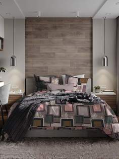 Комплект постельного белья Семейный Галтекс Комфорт Лабиринт коричневый Galtex