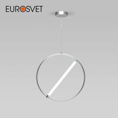 Подвесной LED светильник Eurosvet Element 90281/1 хром с пультом управ-ия 330042006500К