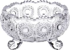 Конфетница Lefard Muza crystal 11х11х7см стекло 195-130_