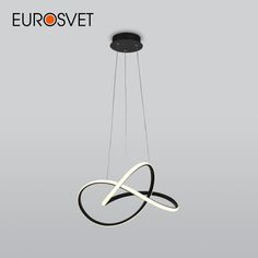 Подвесной светодиодный светильник Eurosvet Wind 90312/1 черный 4200 К 35.2 Вт