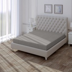 Простыня Verossa Stripe евро 240х260 Gray, страйп, серый, хлопок 100%, 781333
