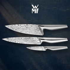 Набор ножей WMF ChefS Edition Damasteel, 3 предмета