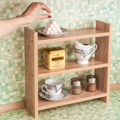Полка-стеллаж настольная сонома kvshelf