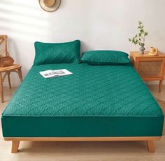 Наматрасник стеганый "THE HOME" 160х200 с резинкой по кругу No Brand