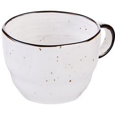 Чашка чайная Kunstwerk фарфор 190мл D=85 H=55мм серый, 4 шт