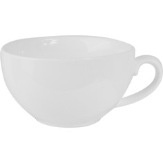Чашка чайная Kunstwerk Кунстверк фарфор 280мл D=109 H=60 L=130мм белый 4 шт