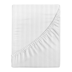 Простыня на резинке Verossa Stripe 160х200 борт 30см Royal, хлопок 100%,цвет белый, 784500