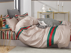 Комплект постельного белья Cleo Satin de Luxe 1,5 спальное сатин наволочки 50х70