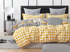 Комплект постельного белья Cleo Satin de Luxe 2 спальное сатин наволочки 50х70