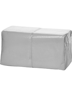 Салфетки бумажные PB Папирус 24 см, белый, 400 шт No Brand