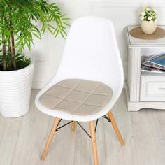 Подушка на стул Bio-Line мебельная ткань 39x40 см бежевый