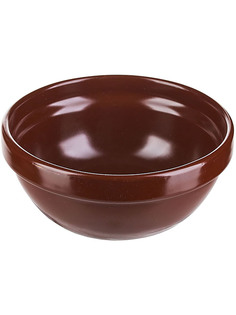 Салатник Борисовская Керамика Шоколад фарфоровый 13 см