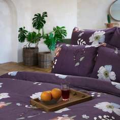 Постельное белье Cleo Art Color 1.5 спальное наволочки 70х70