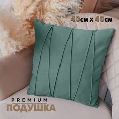 Декоративная подушка Берёзка N2 40x40 см, Velutto43, 1 шт.