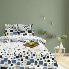 Постельное белье Cleo Art Color двуспальное, наволочки 70х70