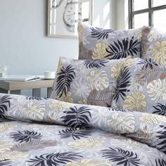 Постельное белье Cleo Art Color двуспальное, наволочки 70х70