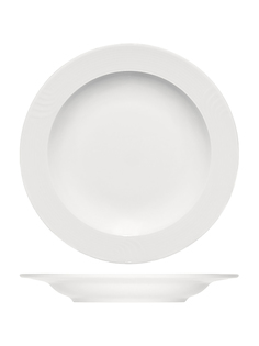 Тарелка глубокая Bauscher Carat фарфор 23 см белый