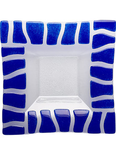 Тарелка глубокая BDK-Glass Safari стекло 29x29 см прозрачный