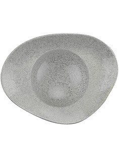 Тарелка для пасты KUTAHYA Galaxy фарфор 29 см светло-серый