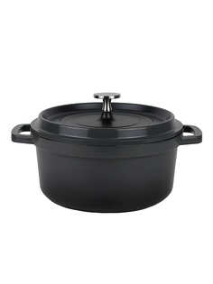 Кастрюля Kamille KM 4456 France 2,5 л 20х9,5 см литой алюминий серый