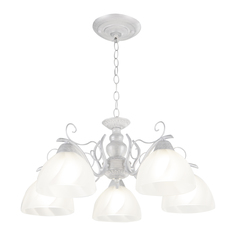 Люстра подвесная Arte Perfetto Luce 3333.5571.5.WT+SL 5хE27х40W
