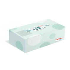 Бумажные гигиенические салфетки OTTINO, 2 слоя, 250 шт
