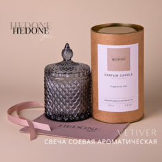Свеча ароматическая Hedone Home "Vetiver" 14х8,5 см