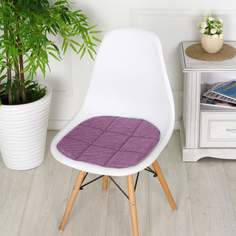 Подушка на стул Bio-Line мебельная ткань 39x40 см фиолетовый