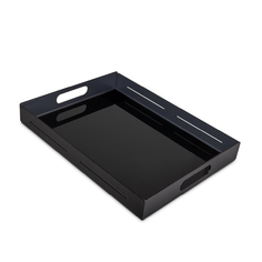 Поднос из акрила FlexHome 40х30 см черный
