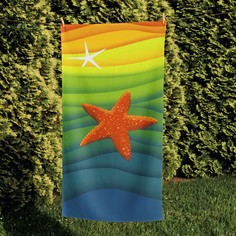 Пляжное полотенце SUPER TEXTILE 180365402 80х150